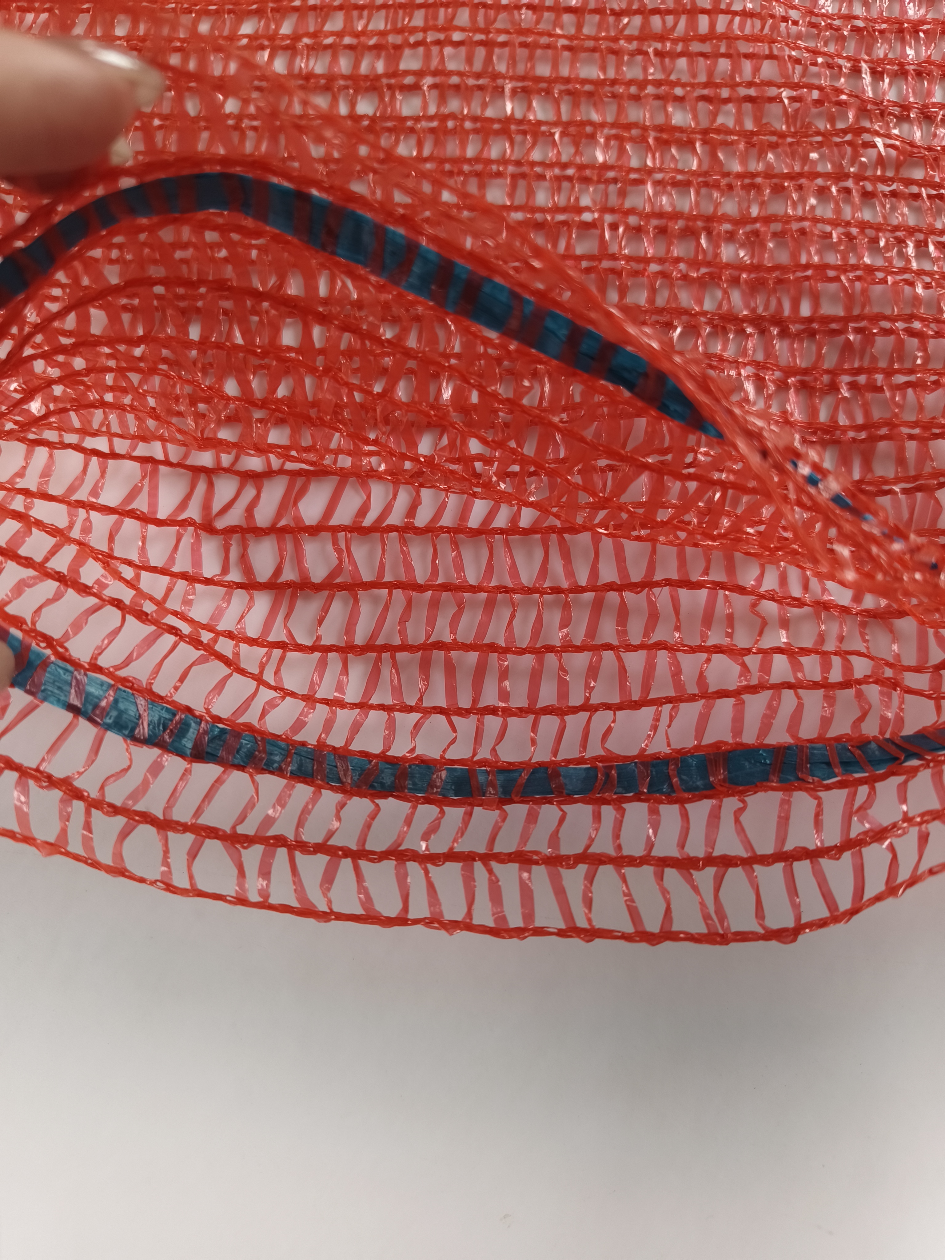 25×39 红色针织网眼袋